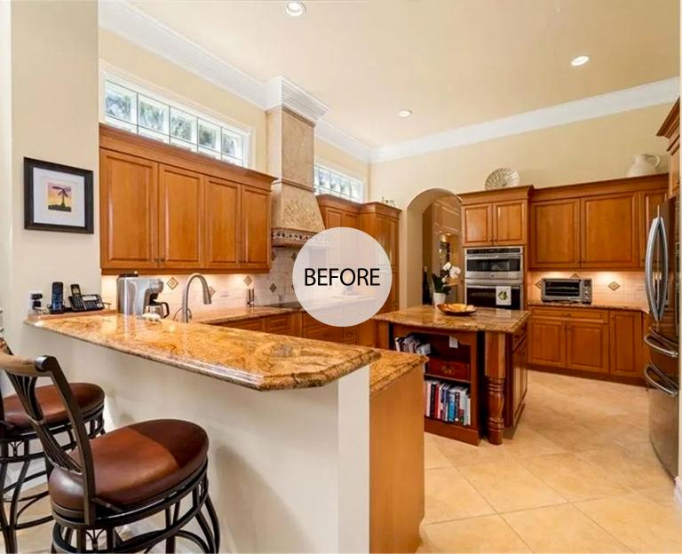 Breakfast Counter Removed