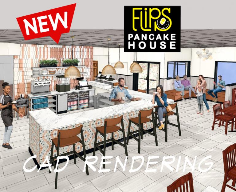 Flips Rock Island CAD Rendering