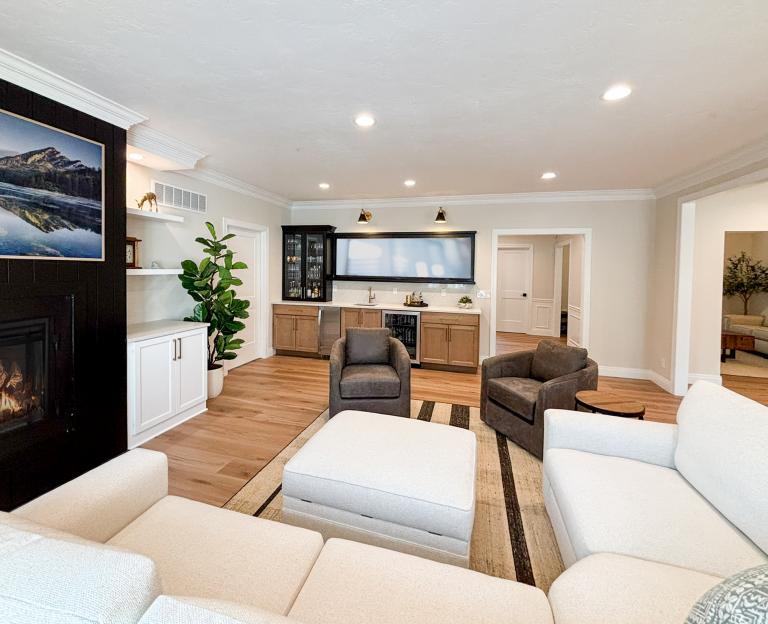 Family Room After Remodel