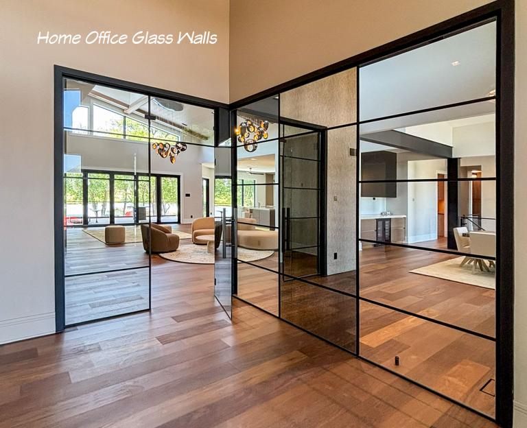 Home Office Glass Walls