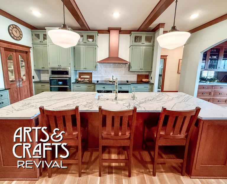 Arts & Crafts Inspired Kitchen
