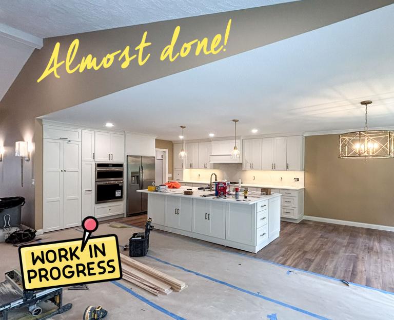 Kitchen Remodel 5'x10' Island work in progress